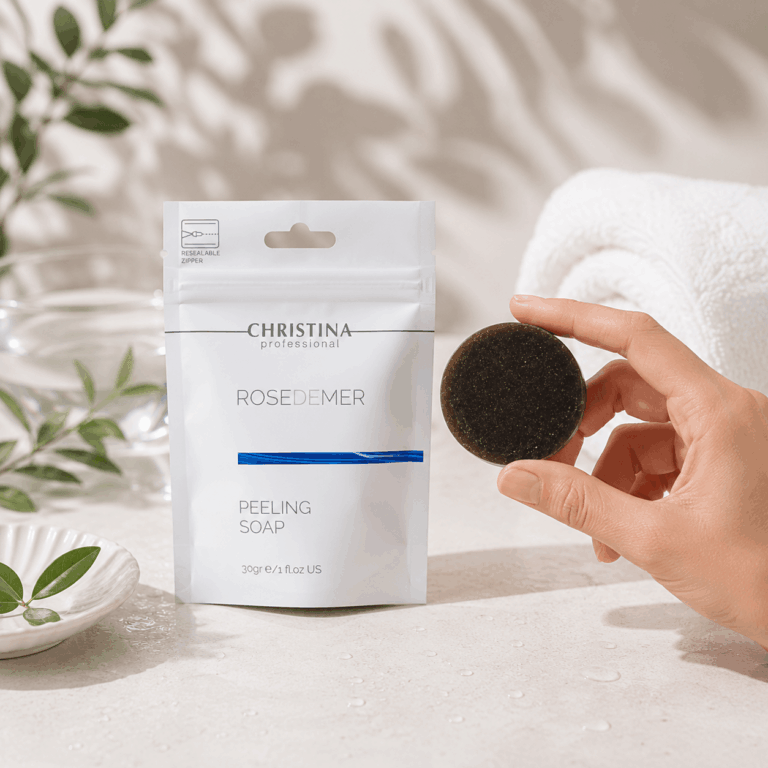 rose de mer peeling soap w